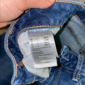 american eagle size 2 short jeans